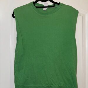 H&M Green Women's Sleeveless Top